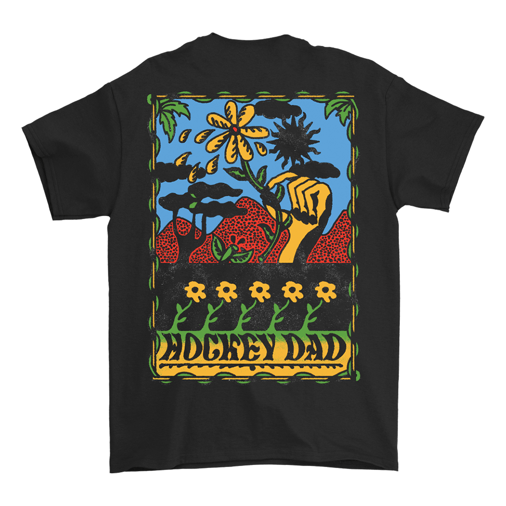 Flower Tee - Black image 2