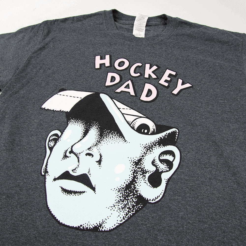 Toilet Paper Tee - Dark Heather image 2
