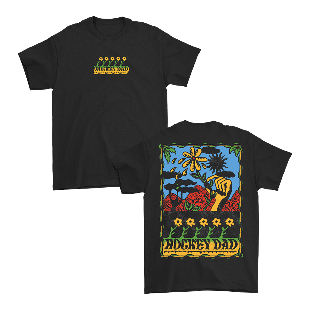 Flower Tee - Black image 0