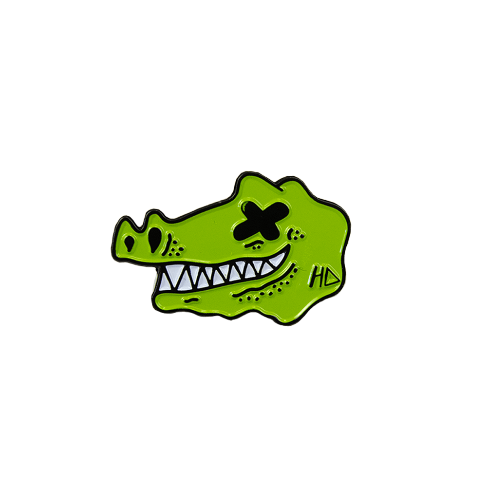 Crocodile Pin Badge image 0