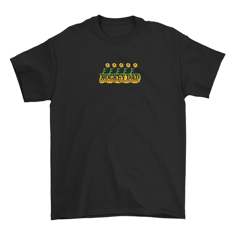 Flower Tee - Black image 1